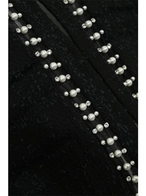 Giacca in bouclé effetto Chanel con perline Clips | A604 971600001